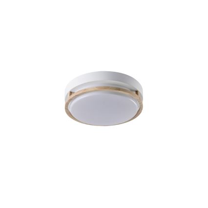Brilagi - Loftlampe ORINO 2xE27/40W/230V Ø 27 cm hvid/eg