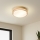 Brilagi - Loftlampe ORINO 2xE27/40W/230V Ø 27 cm trælook/eg