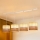 Brilagi - Loftlampe på kabel ROYAL YUTE 4xE27/15W/230V beige/krem/hvid