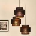 Brilagi - Loftlampe på kabel SPACE YUTE 3xE27/15W/230V sort