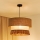 Brilagi - Loftlampe på ledning WINNETOU BOHO 1xE27/15W/230V Ø 45 cm brun/creme