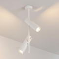 Brilagi - Loftlampe på stang BRANCH 2xGU10/30W/230V hvid