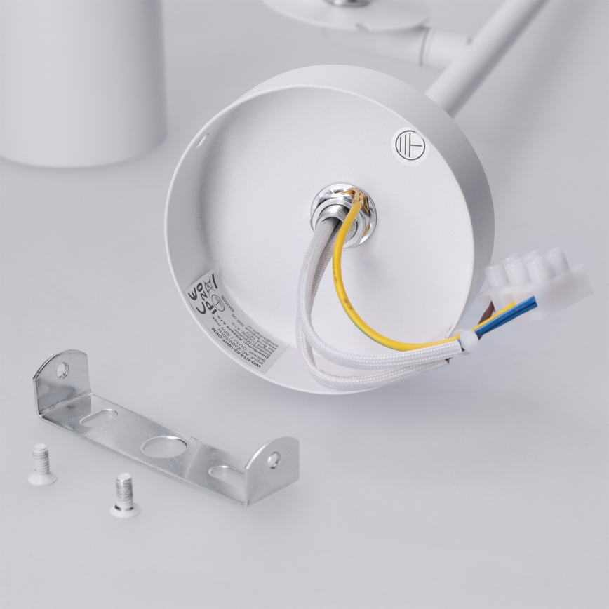 BRILAGI - Loftlampe på stang BRANCH 2xGU10/30W/230V hvid