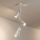 Brilagi - Loftlampe på stang BRANCH 3xGU10/30W/230V hvid