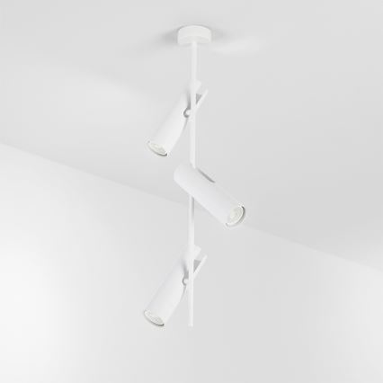 Brilagi - Loftlampe på stang BRANCH 3xGU10/30W/230V hvid