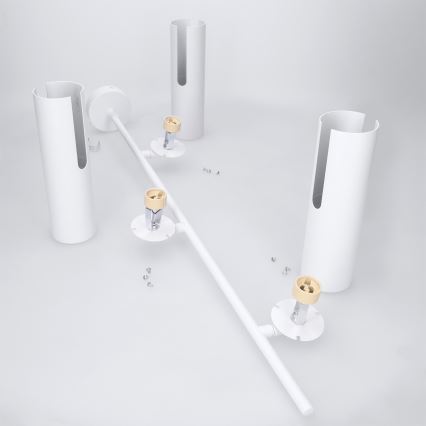 Brilagi - Loftlampe på stang BRANCH 3xGU10/30W/230V hvid