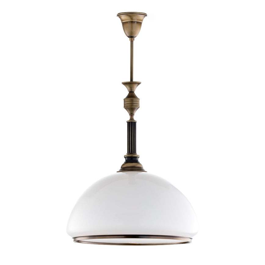 Brilagi - Loftlampe på stang TAURUS 1xE27/15W/230V Ø 40 cm bronze