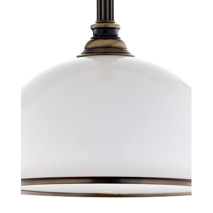 Brilagi - Loftlampe på stang TAURUS 1xE27/15W/230V Ø 40 cm bronze