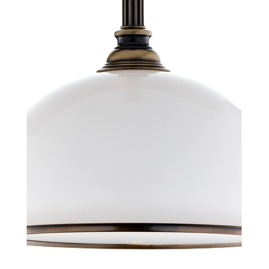 Brilagi - Loftlampe på stang TAURUS 1xE27/15W/230V Ø 40 cm bronze