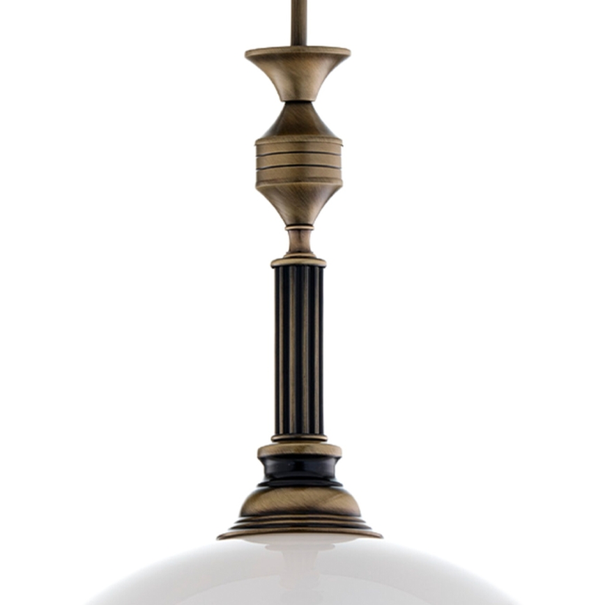 Brilagi - Loftlampe på stang TAURUS 1xE27/15W/230V Ø 40 cm bronze