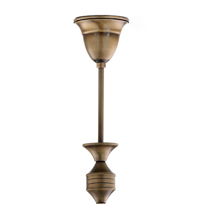 Brilagi - Loftlampe på stang TAURUS 1xE27/15W/230V Ø 40 cm bronze