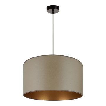 Brilagi - Loftlampe på wire OREGON ROLLER VEGE 1xE27/15W/230V Ø 45 cm grå