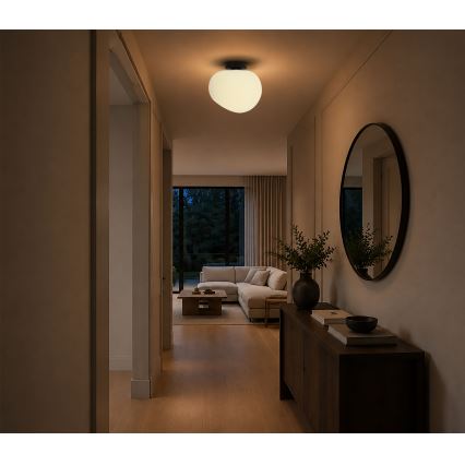 BRILAGI - Loftlampe PEBBLES 1xE27/40W/230V Ø 30 cm sort