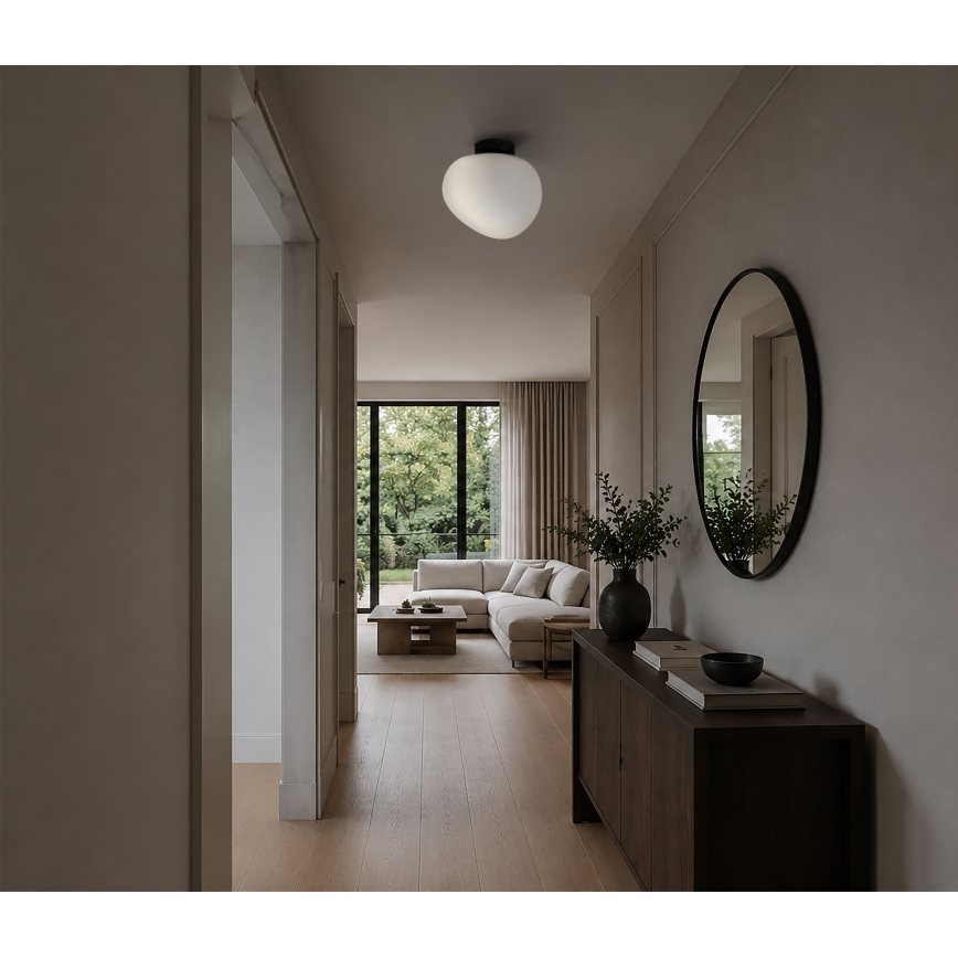 BRILAGI - Loftlampe PEBBLES 1xE27/40W/230V Ø 30 cm sort