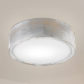 Brilagi - Loftlampe PINO 1xE27/15W/230V fyrretræ/sølv Ø 27,5 cm