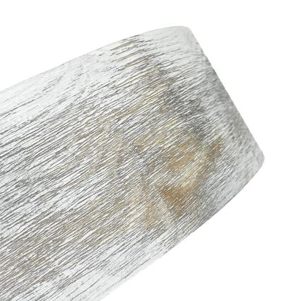 Brilagi - Loftlampe PINO 1xE27/15W/230V fyrretræ/sølv Ø 27,5 cm