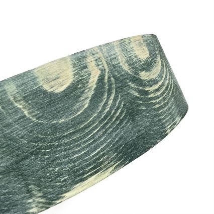 Brilagi - Loftlampe PINO 2xE27/15W/230V fyrretræ/grøn Ø 37,5 cm