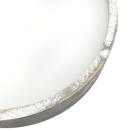 Brilagi - Loftlampe PINO 2xE27/15W/230V fyrretræ/sølv Ø 37,5 cm
