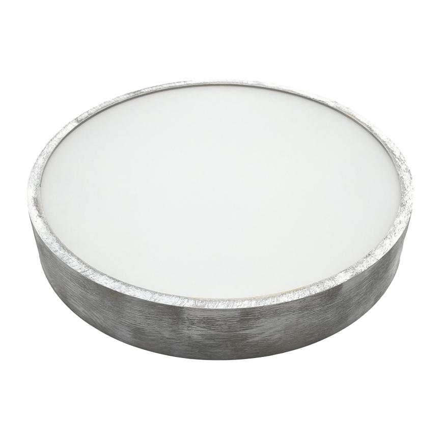 Brilagi - Loftlampe PINO 3xE27/15W/230V fyrretræ/sølv Ø 47,5 cm
