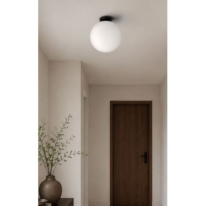 BRILAGI - Loftlampe POLOS 1xE27/40W/230V Ø 30 cm sort