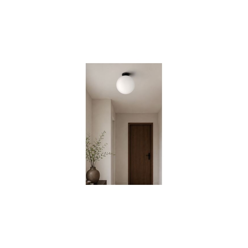 BRILAGI - Loftlampe POLOS 1xE27/40W/230V Ø 30 cm sort