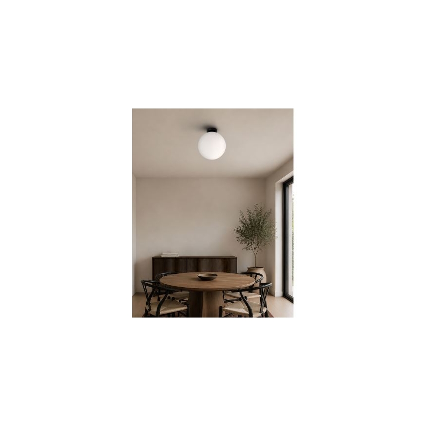BRILAGI - Loftlampe POLOS 1xE27/40W/230V Ø 30 cm sort
