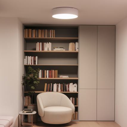 BRILAGI - Loftlampe POOL 4xE27/15W/230V Ø 50 cm IP54 hvid