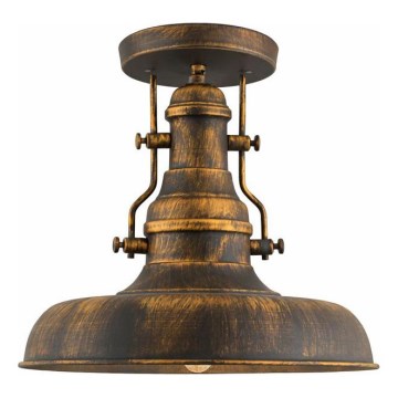 Brilagi - Loftlampe PYRONIC 1xE27/40W/230V Ø 32 cm bronze/patina