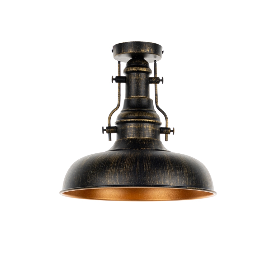 Brilagi - Loftlampe PYRONIC 1xE27/40W/230V Ø 32 cm bronze/patina