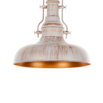 Brilagi - Loftlampe PYRONIC 1xE27/40W/230V Ø 32 cm cremefarvet/patina