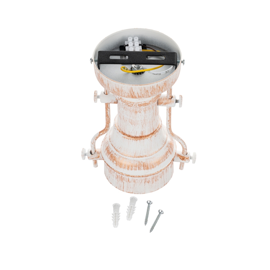 Brilagi - Loftlampe PYRONIC 1xE27/40W/230V Ø 32 cm cremefarvet/patina