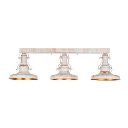 Brilagi - Loftlampe PYRONIC 3xE27/40W/230V creme/patina
