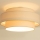 Brilagi - Loftlampe RESNA 1xE27/60W/230V Ø 40 cm beige