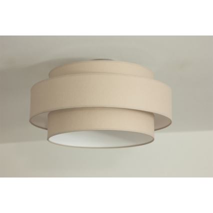 Brilagi - Loftlampe RESNA 1xE27/60W/230V Ø 40 cm beige