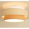 Brilagi - Loftlampe RESNA 1xE27/60W/230V Ø 40 cm creme/beige