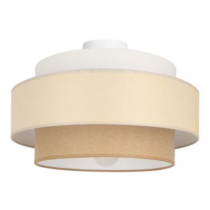 Brilagi - Loftlampe RESNA 1xE27/60W/230V Ø 40 cm creme/beige