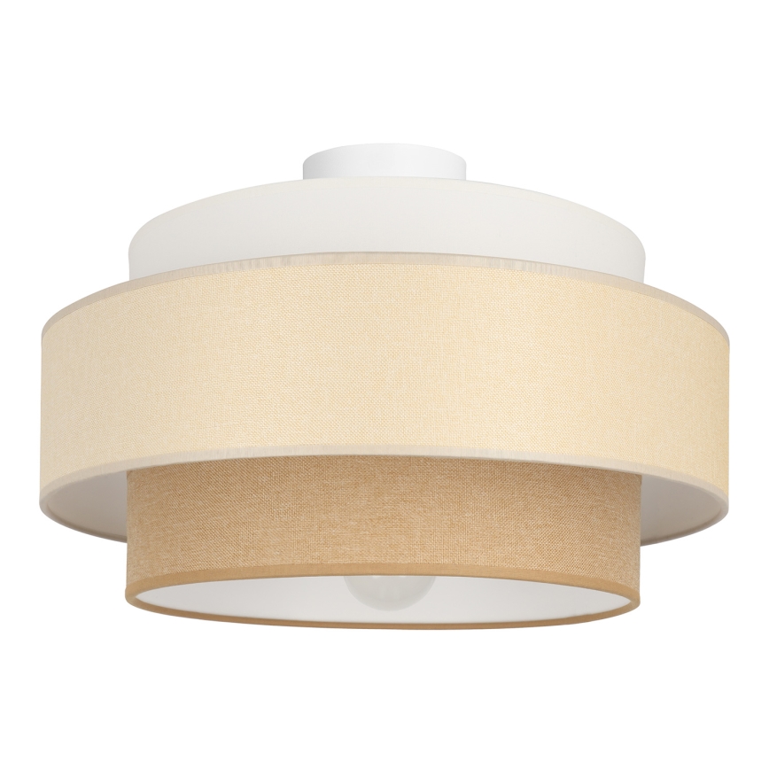 Brilagi - Loftlampe RESNA 1xE27/60W/230V Ø 40 cm creme/beige