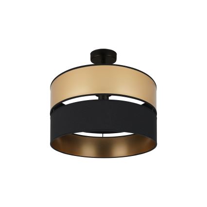 Brilagi - Loftlampe ROYAL 1xE27/15W/230V diameter 40 cm sort/guldfarvet