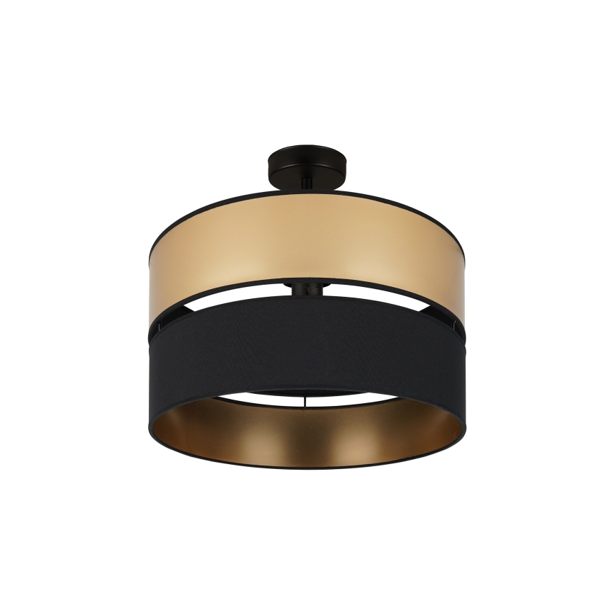 Brilagi - Loftlampe ROYAL 1xE27/15W/230V diameter 40 cm sort/guldfarvet