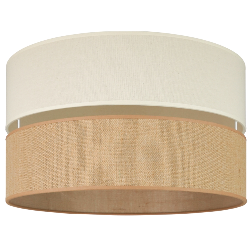 Brilagi - Loftlampe ROYAL YUTE 1xE27/15W/230V diameter 40 cm beige/cremefarvet