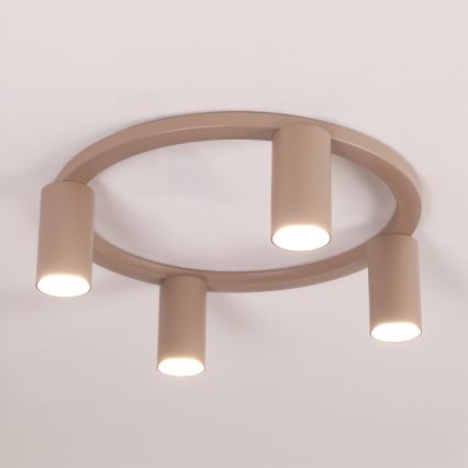 BRILAGI - Loftlampe SELE 4xGU10/30W/230V beige