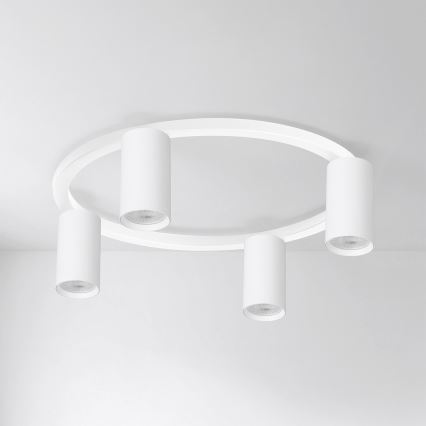 Brilagi - Loftlampe SELE 4xGU10/30W/230V hvid