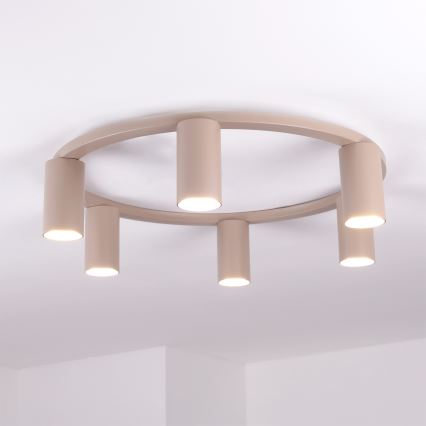 BRILAGI - Loftlampe SELE 6xGU10/30W/230V beige