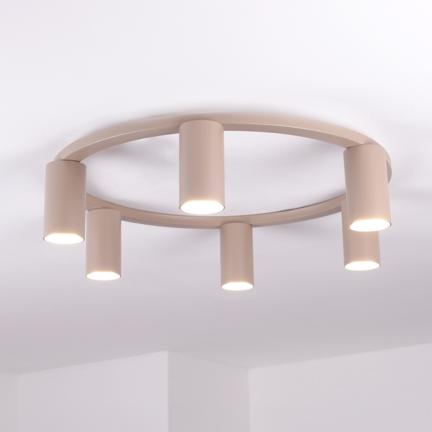 BRILAGI - Loftlampe SELE 6xGU10/30W/230V beige