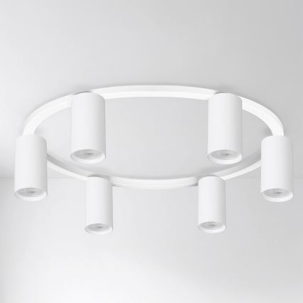 Brilagi - Loftlampe SELE 6xGU10/30W/230V hvid