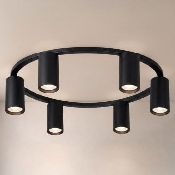 Brilagi - loftlampe SELE 6xGU10/30W/230V sort