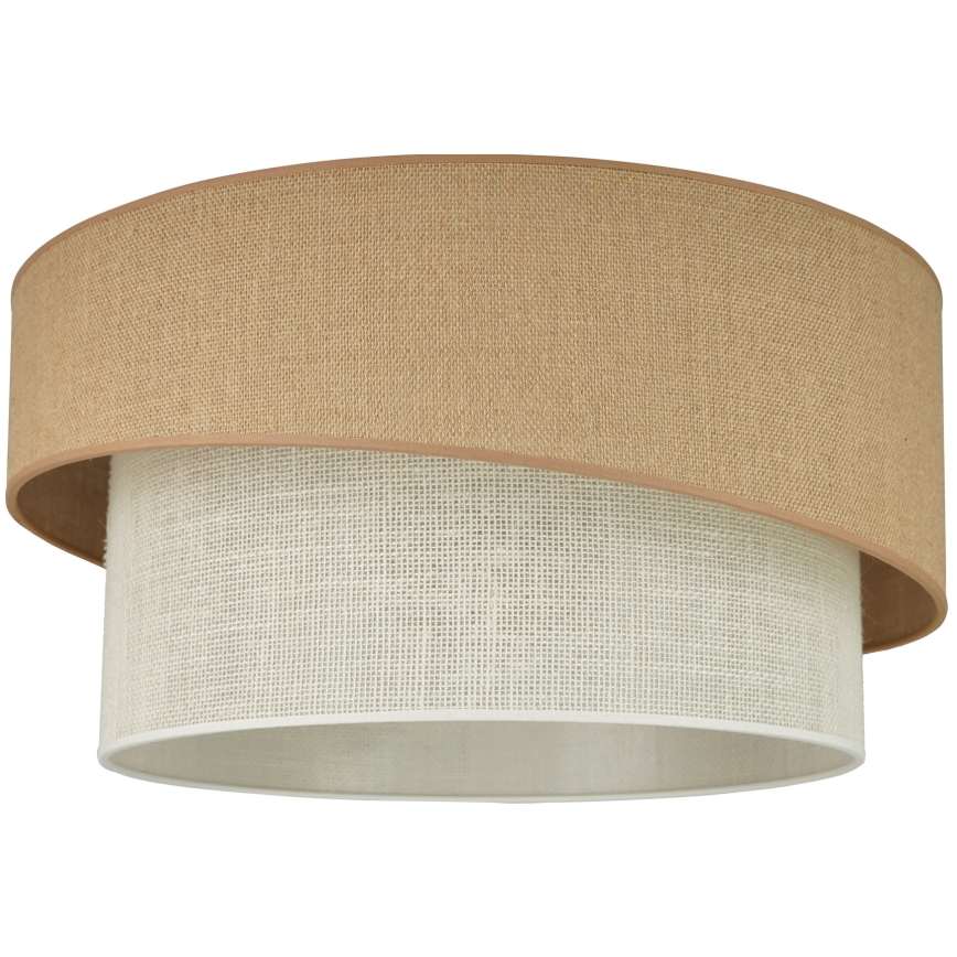 Brilagi - Loftlampe SHINE 1xE27/15W/230V diameter 50 cm beige/cremefarvet
