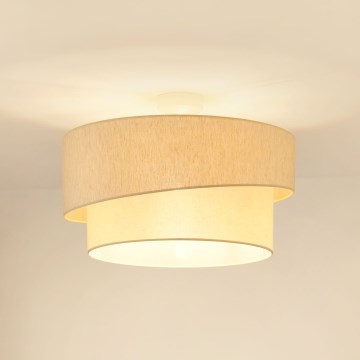Brilagi - Loftlampe SHINE 1xE27/15W/230V diameter 50 cm cremefarvet