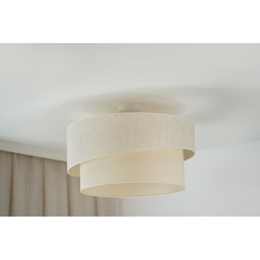 Brilagi - Loftlampe SHINE 1xE27/15W/230V diameter 50 cm cremefarvet