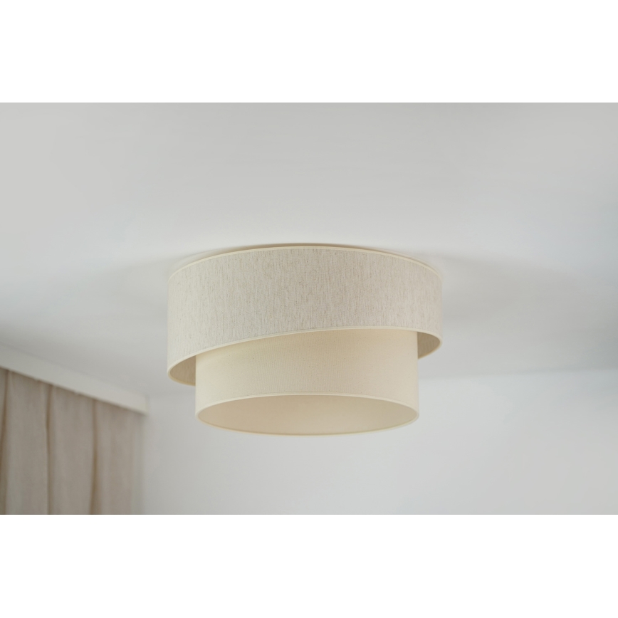 Brilagi - Loftlampe SHINE 1xE27/15W/230V diameter 50 cm cremefarvet